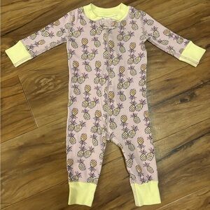 Hanna Andersson Organic Cotton Signature Zip Pajamas 6-9M